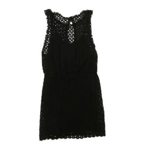 Free People Dress Black Lace Medium Sleeveless